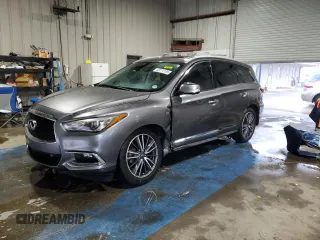 2020 Infiniti QX60 Luxe with VIN 5N1DL0MN3LC519329, listed as a Copart auction lot 58711195 with 85,896 mi miles and Salvage title. Bid and sale history available at DreamBid. Image 1.