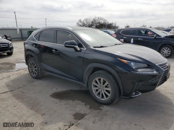 2021 Lexus NX with VIN JTJDARBZ0M2193126, listed as a Copart auction lot 48926795 with 33,701 mi miles and Salvage Title. Bid and sale history available at carsss.com. Image 4.