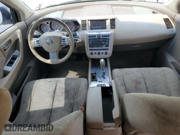2007 Nissan Murano SL with VIN JN8AZ08W97W629528, listed as a Copart auction lot 59721065 with 256,660 mi miles and Salvage title. Bid and sale history available at DreamBid. Image 8.