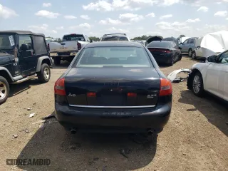 2002 Audi A6 with VIN WAULD64B32N096886, listed as a Copart auction lot 67728714 with 0 mi miles and Salvage Title. Bid and sale history available at carsss.com. Image 6.