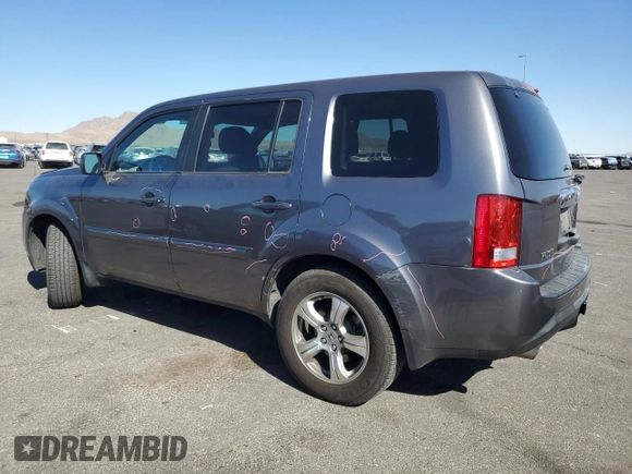 2014 Honda Pilot EX-L with VIN 5FNYF3H55EB003133, listed as a Copart auction lot 44769775 with 121,441 mi miles and Salvage Title. Bid and sale history available at carsss.com. Image 2.