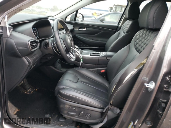 2022 Hyundai Santa Fe Hybrid Limited with VIN KM8S5DA15NU055208, listed as a Copart auction lot 82713493 with 21,041 mi miles. Bid and sale history available at carsss.com. Image 7.