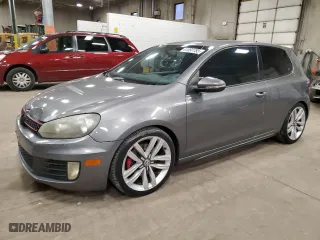 2011 Volkswagen GTI w/Sunroof with VIN WVWEV7AJ3BW025160, listed as a Copart auction lot 41897755 with 159,226 mi miles and Salvage Title. Bid and sale history available at carsss.com. Image 1.
