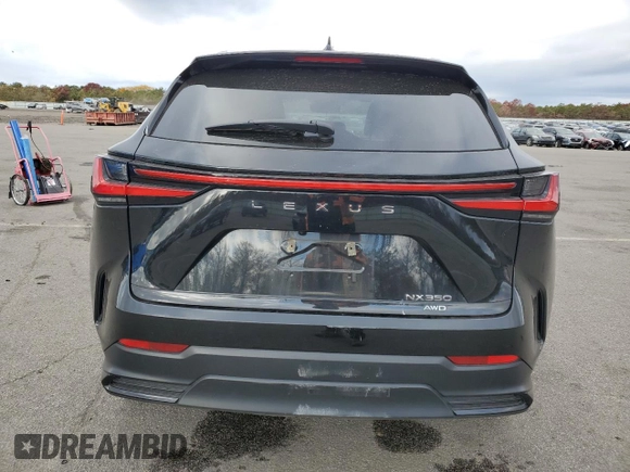 2024 Lexus NX with VIN 2T2AGCEZ7RC036212, listed as a Copart auction lot 77972234 with 11,899 mi miles and Salvage Title. Bid and sale history available at carsss.com. Image 6.