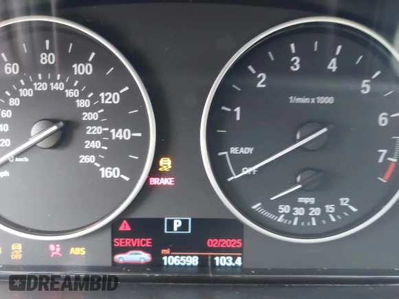 2015 BMW 3 Series 328i xDrive with VIN WBA3B5C51FF960765, listed as a IAAI auction lot 42074658 with 106,598 mi miles and . Bid and sale history available at DreamBid. Image 7.
