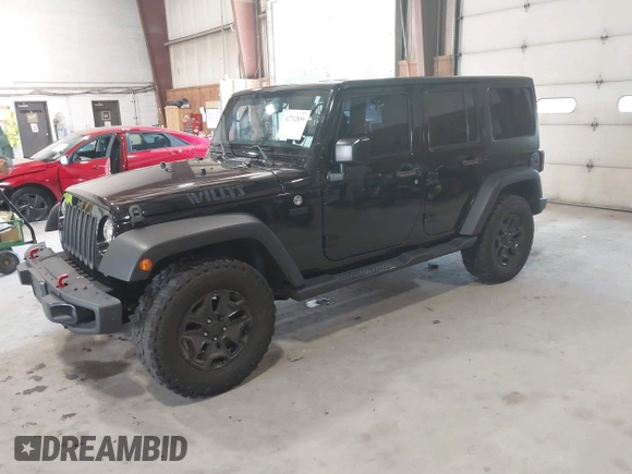 2017 Jeep Wrangler Unlimited Sport with VIN 1C4HJWDG2HL557576, listed as a IAAI auction lot 42712859 with 86,280 mi miles and . Bid and sale history available at DreamBid. Image 2.