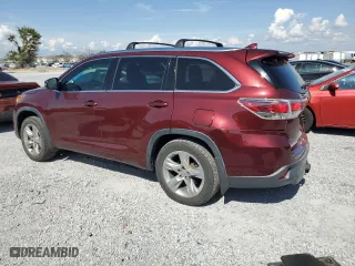 2015 Toyota Highlander Limited with VIN 5TDDKRFH4FS096900, listed as a Copart auction lot 51293595 with 171,517 mi miles and Salvage Title. Bid and sale history available at carsss.com. Image 2.