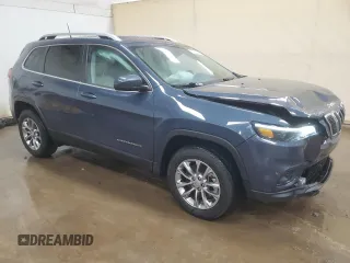 2021 Jeep Cherokee Latitude Lux with VIN 1C4PJMMX3MD170958, listed as a Copart auction lot 87435444 with 92,976 mi miles and Non Repairable. Bid and sale history available at carsss.com. Image 4.