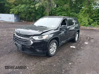 2021 Chevrolet Traverse LS with VIN 1GNERFKW3MJ252834, listed as a IAAI auction lot 42505849 with 55,012 mi miles and . Bid and sale history available at DreamBid. Image 18.