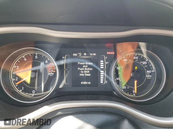 2016 Jeep Cherokee Latitude with VIN 1C4PJMCB6GW327039, listed as a Copart auction lot 48768345 with 81,354 mi miles and Salvage Title. Bid and sale history available at carsss.com. Image 9.