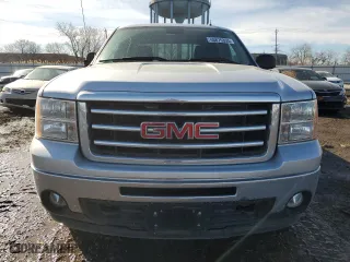 2012 GMC Sierra 1500 SLE with VIN 3GTP2VE70CG180057, listed as a Copart auction lot 46875355 with 185,090 mi miles and Salvage Title. Bid and sale history available at carsss.com. Image 5.