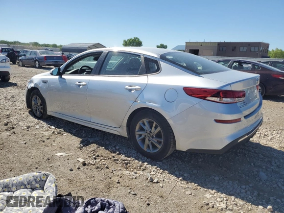 2019 Kia Optima LX with VIN 5XXGT4L3XKG300293, listed as a Copart auction lot 57469874 with 87,824 mi miles and Salvage title. Bid and sale history available at DreamBid. Image 2.
