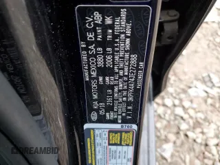 2018 Kia Forte LX with VIN 3KPFK4A74JE272888, listed as a Copart auction lot 52780255 with 40,228 mi miles and Salvage Title. Bid and sale history available at carsss.com. Image 13.