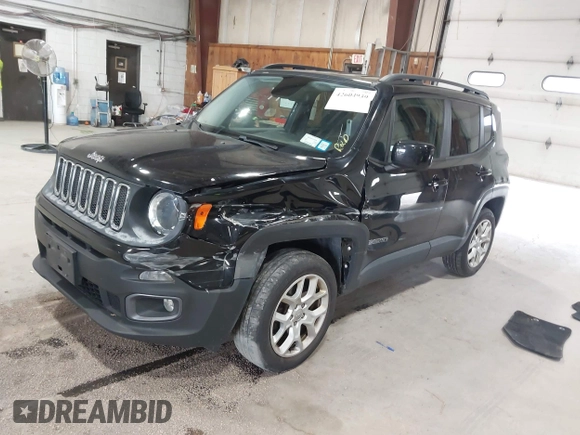 2017 Jeep Renegade Altitude with VIN ZACCJBBB5HPF63491, listed as a IAAI auction lot 42604939 with 89,044 mi miles and . Bid and sale history available at DreamBid. Image 17.