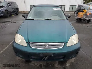 1999 Honda Civic VP with VIN 2HGEJ6610XH579794, listed as a Copart auction lot 47687515 with 229,343 mi miles and Salvage Title. Bid and sale history available at carsss.com. Image 5.