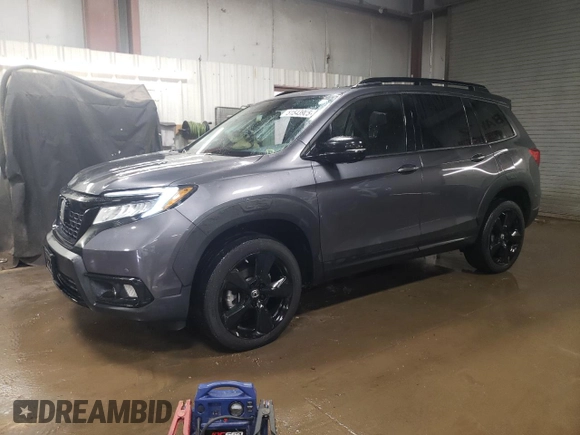 2019 Honda Passport Elite with VIN 5FNYF8H05KB004716, listed as a Copart auction lot 51543905 with 95,973 mi miles and Salvage Title. Bid and sale history available at carsss.com. Image 1.