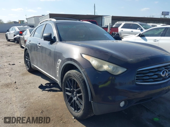 2011 Infiniti FX35 with VIN JN8AS1MW2BM140442, listed as a IAAI auction lot 41746340 with 207,569 mi miles. Bid and sale history available at carsss.com. Image 1.