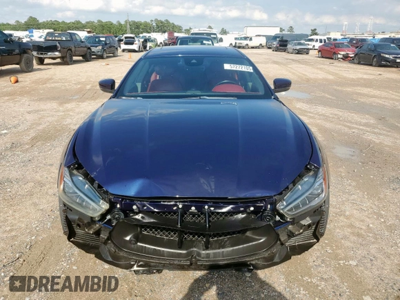 2019 Maserati Ghibli S Q4 GranLusso с VIN ZAM57YTLXK1314852, выставлен на аукционе Copart как лот 57272105 с пробегом 19 175 миль миль и Списание • Salvage title. История ставок и продаж доступна на DreamBid. Изображение 5.