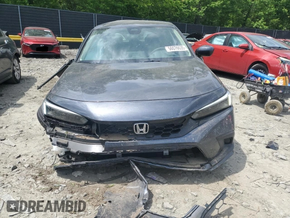 2024 Honda Civic LX z VIN 19XFL2H52RE017237, wystawiony jako Copart lot #56076635 z przebiegiem 20 999 mil mil oraz Szkoda całkowita • Salvage title. Historia ofert i sprzedaży dostępna na DreamBid. Obrazek 5.