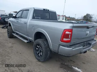 2022 Ram 2500 Laramie with VIN 3C6UR5FL8NG283134, listed as a IAAI auction lot 41300612 with 67,307 mi miles. Bid and sale history available at carsss.com. Image 3.
