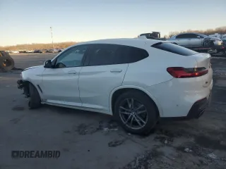 2019 BMW X4 M40i with VIN 5UXUJ5C55KLJ64105, listed as a Copart auction lot 87162014 with 92,946 mi miles and Salvage title. Bid and sale history available at DreamBid. Image 2.
