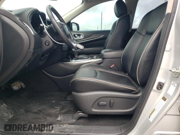 2019 Infiniti QX60 Luxe with VIN 5N1DL0MN1KC556586, listed as a Copart auction lot 71962854 with 35,529 mi miles and Salvage title. Bid and sale history available at DreamBid. Image 7.