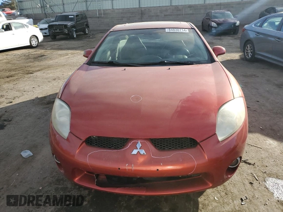 2008 Mitsubishi Eclipse SE-V6 with VIN 4A3AK64T98E015596, listed as a Copart auction lot 84830714 with Not Provided miles and Salvage Title. Bid and sale history available at carsss.com. Image 5.
