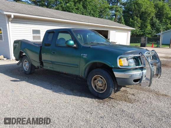 1999 Ford F-150 with VIN 1FTRX18W4XNA50527, listed as a IAAI auction lot 42563746 with 213,959 mi miles and . Bid and sale history available at DreamBid. Image 1.