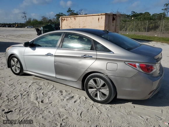 2013 Hyundai Sonata Hybrid with VIN KMHEC4A4XDA067030, listed as a Copart auction lot 42715545 with 164,008 mi miles and Non Repairable. Bid and sale history available at carsss.com. Image 2.