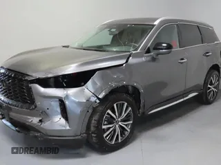 2023 Infiniti QX60 SENSORY with VIN 5N1DL1GS5PC353778, listed as a Copart auction lot 54616945 with 20,386 mi miles and Salvage Title. Bid and sale history available at carsss.com. Image 2.