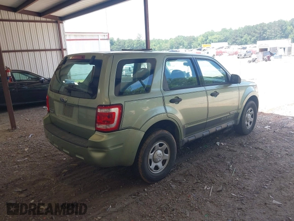 2008 Ford Escape XLS with VIN 1FMCU02Z48KC68171, listed as a IAAI auction lot 42684487 with 298,480 mi miles and . Bid and sale history available at DreamBid. Image 4.