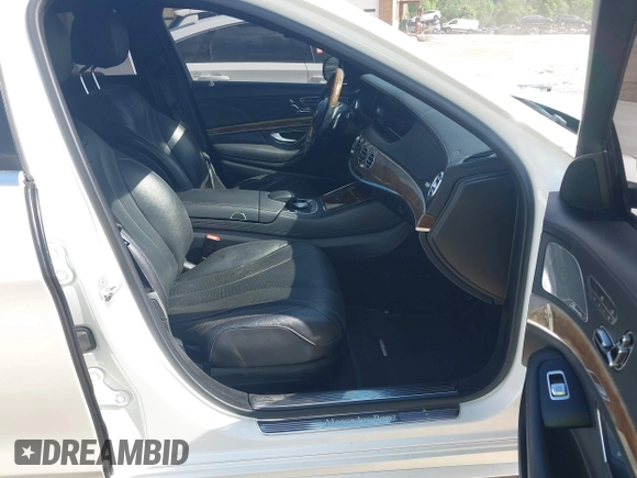 2014 Mercedes-Benz S S 550 with VIN WDDUG8CB7EA020603, listed as a IAAI auction lot 42205201 with 172,725 mi miles. Bid and sale history available at carsss.com. Image 5.
