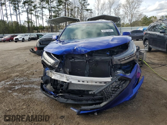 2021 Acura RDX w/A-Spec Package with VIN 5J8TC1H67ML008816, listed as a Copart auction lot 37631944 with 13,391 mi miles. Bid and sale history available at carsss.com. Image 5.