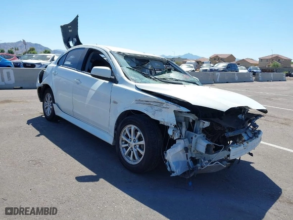 2014 Mitsubishi Lancer ES with VIN JA32U2FU3EU020969, listed as a IAAI auction lot 40337757 with 1 mi miles. Bid and sale history available at carsss.com. Image 1.