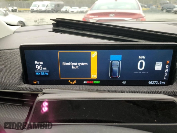 2021 Ford Mustang Mach-E Premium with VIN 3FMTK3R73MMA65934, listed as a Copart auction lot 52393445 with 46,272 mi miles and Salvage title. Bid and sale history available at DreamBid. Image 9.