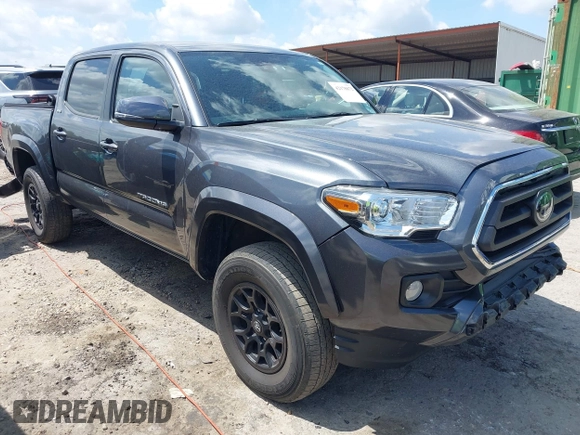 2021 Toyota Tacoma SR z VIN 3TMCZ5AN2MM392590, wystawiony jako IAAI lot #42178072 z przebiegiem 42 542 mil mil oraz . Historia ofert i sprzedaży dostępna na DreamBid. Obrazek 1.