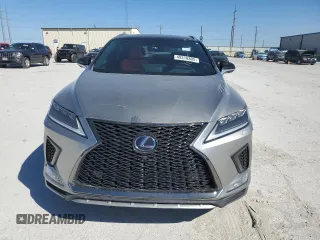 2022 Lexus RX with VIN 2T2YGMDA5NC091817, listed as a Copart auction lot 49316305 with 14,215 mi miles and Salvage Title. Bid and sale history available at carsss.com. Image 5.