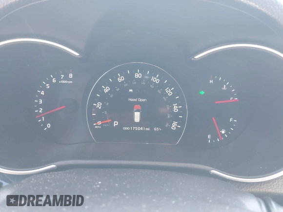 2014 Kia Sorento SX with VIN 5XYKW4A71EG540162, listed as a IAAI auction lot 41616809 with 175,041 mi miles. Bid and sale history available at carsss.com. Image 7.