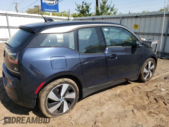2019 BMW i3 with VIN WBY8P4C52K7E79708, listed as a Copart auction lot 47839713 with 49,629 mi miles. Bid and sale history available at carsss.com. Image 3.