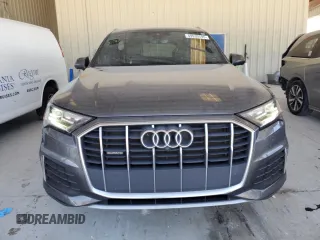 2021 Audi Q7 Premium with VIN WA1AJAF77MD029807, listed as a Copart auction lot 49939595 with 66,559 mi miles and Salvage title. Bid and sale history available at DreamBid. Image 5.