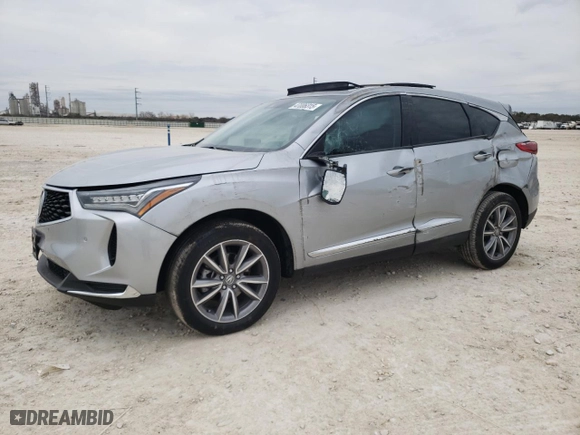 2024 Acura RDX w/Technology Package with VIN 5J8TC2H56RL012263, listed as a Copart auction lot 47006315 with 10,510 mi miles and Salvage Title. Bid and sale history available at carsss.com. Image 1.