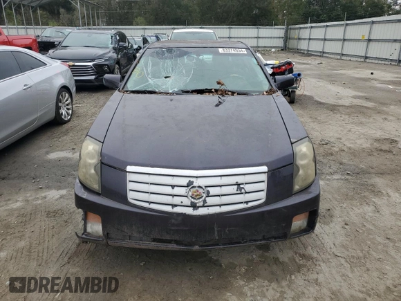 2006 Cadillac CTS with VIN 1G6DM57T660140729, listed as a Copart auction lot 83374934 with 183,117 mi miles and Salvage Title. Bid and sale history available at carsss.com. Image 5.