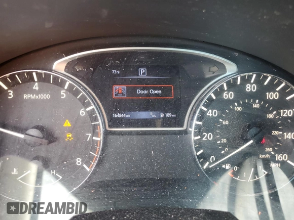 2017 Nissan Altima 2.5 SV with VIN 1N4AL3AP8HC193281, listed as a Copart auction lot 49771145 with 164,844 mi miles and Salvage Title. Bid and sale history available at carsss.com. Image 9.