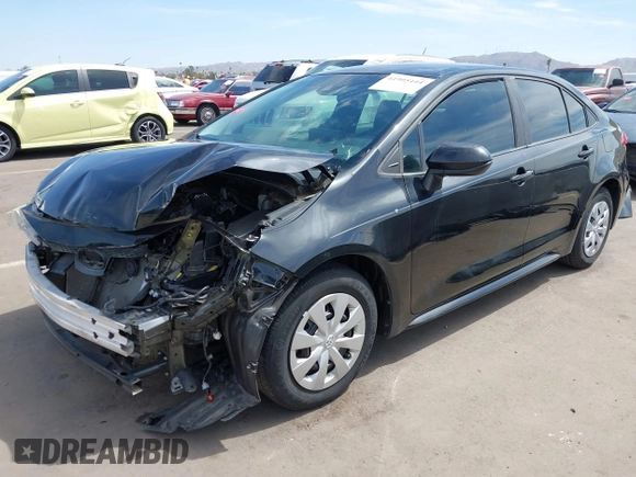 2020 Toyota Corolla L with VIN 5YFDPRAE2LP073568, listed as a IAAI auction lot 41905444 with 14,302 mi miles. Bid and sale history available at carsss.com. Image 18.