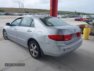 2005 Honda Accord EX-L z VIN 1HGCM668X5A009454, wystawiony jako IAAI lot #41082566 z przebiegiem 206 652 mil mil oraz . Historia ofert i sprzedaży dostępna na DreamBid. Obrazek 3.