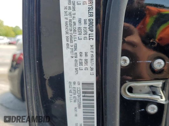 2013 Dodge Dart SXT with VIN 1C3CDFBA7DD259064, listed as a Copart auction lot 61401165 with 169,515 mi miles and Salvage title. Bid and sale history available at DreamBid. Image 12.