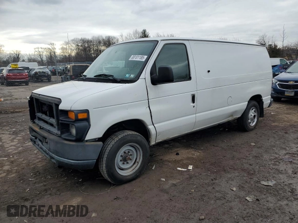 2012 Ford Econoline Cargo Commercial with VIN 1FTNE1EL7CDA36295, listed as a Copart auction lot 88101185 with 177,827 mi miles and Clean Title. Bid and sale history available at carsss.com. Image 1.