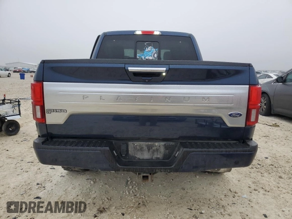 2019 Ford F-150 XL with VIN 1FTFW1E17KFD17936, listed as a Copart auction lot 44655705 with 94,065 mi miles and Salvage Title. Bid and sale history available at carsss.com. Image 6.