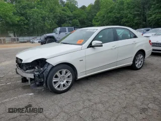 2012 Mercedes-Benz E 350 Luxury with VIN WDDHF5KB8CA584407, listed as a Copart auction lot 54925505 with 81,030 mi miles and Salvage Title. Bid and sale history available at DreamBid. Image 1.