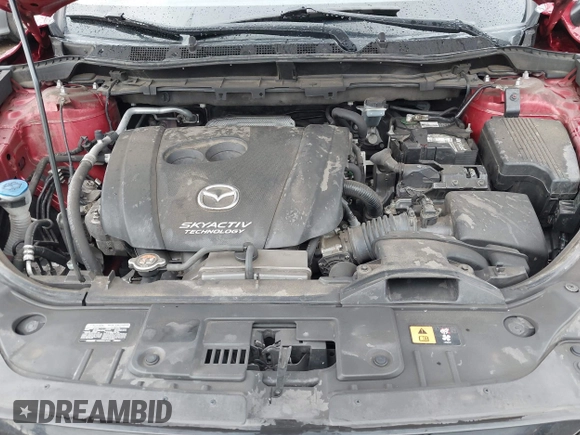 2015 Mazda CX-5 Grand Touring with VIN JM3KE4DY0F0479392, listed as a IAAI auction lot 41659415 with 141,403 mi miles. Bid and sale history available at carsss.com. Image 10.